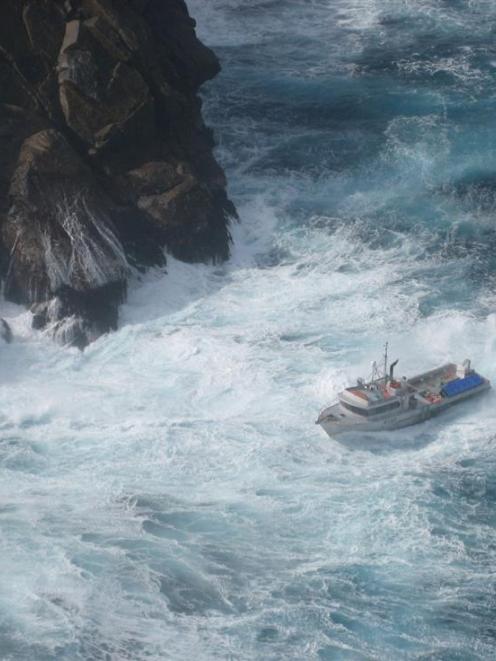 Crayfishing boat XS, owned by Vaughn Fisher, features in the new factual series Million Dollar...