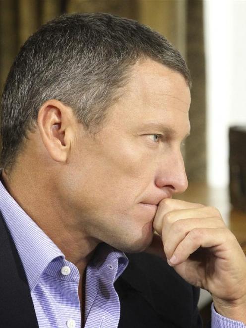 Cyclist Lance Armstrong admits doping in an interview with Oprah Winfrey. REUTERS/Harpo Studios