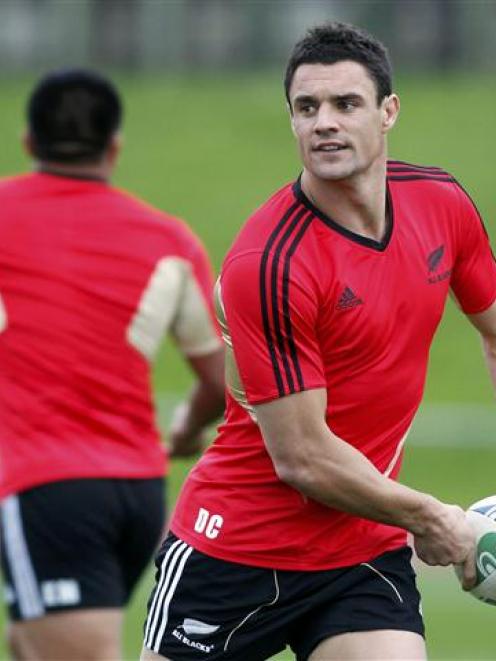 Dan Carter will sit out tonight's game against Canada.