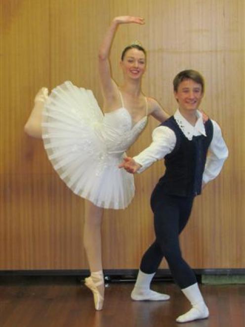 Dancers Aimee Hodgkinson and  Bene Stewart show their winning style at Art of Dance in Dunedin...