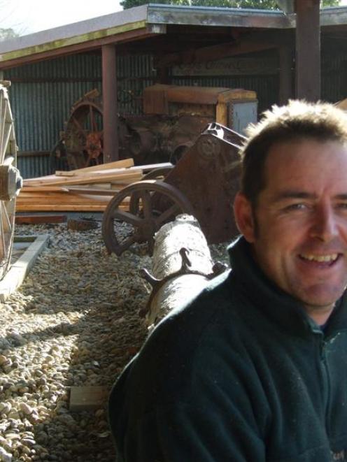 Dane Catherwood, of Owaka, has bought two old buildings on Waikawa Rd, Owaka, which he intends to...