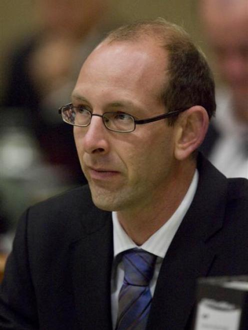 David Bain, during his re-trial in the High Court, Christchurch, last week. Pool photo.