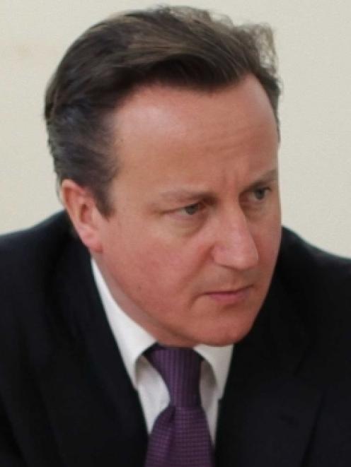 David Cameron. Photo Reuters