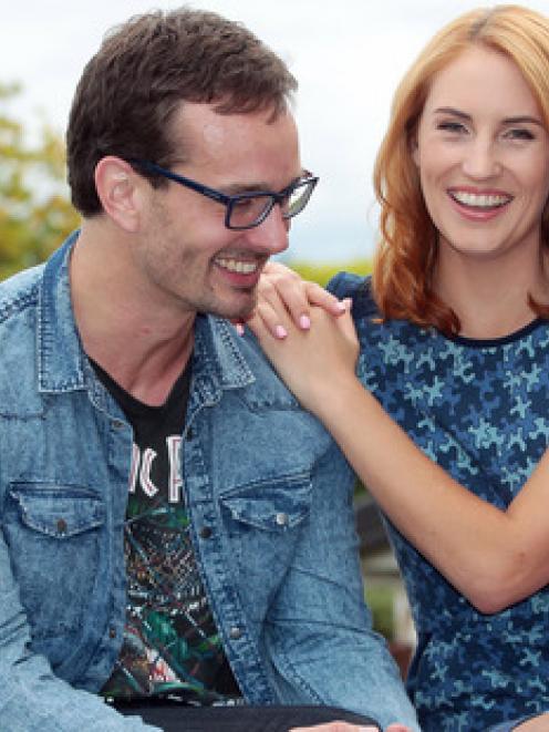 David Farrier and Samantha Hayes. Photo NZ Herald.