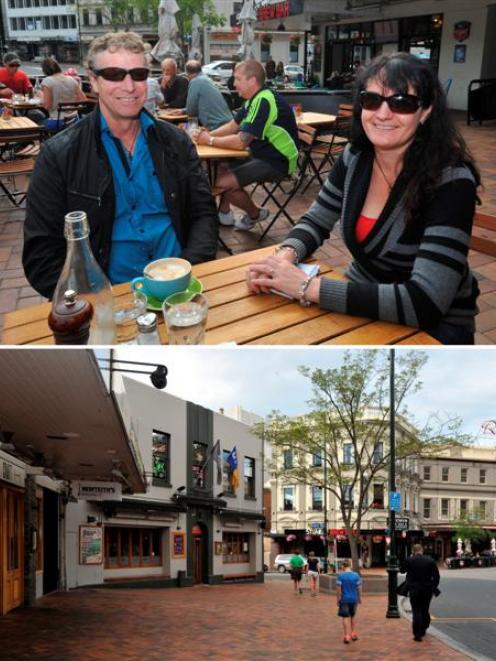 David Sewell and Debbie Seddon had no trouble finding somewhere to have a cup of coffee in the...