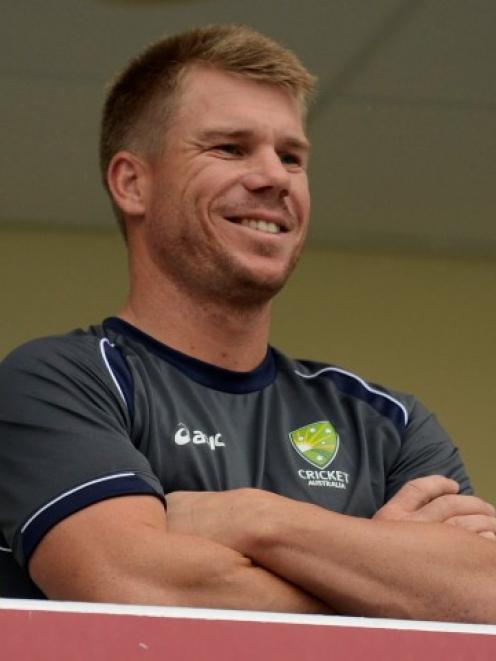 David Warner: 'If the ball's in my area I'm still going to play the same way.'