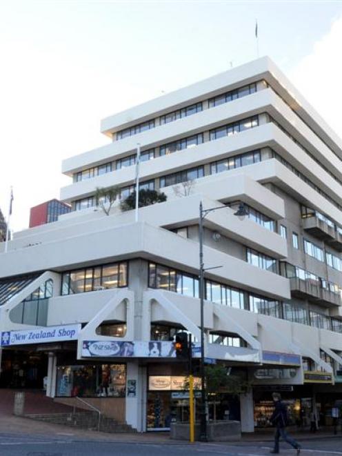 DCC building in the Octagon. Photo by ODT.