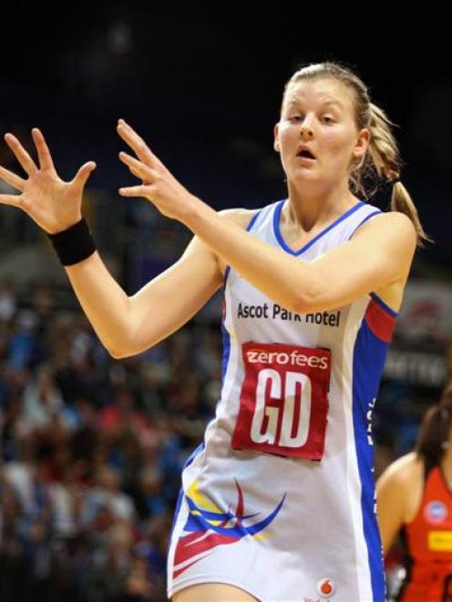 Defender Katrina Grant, who will be a key member of the Southern Steel when it plays the Adelaide...