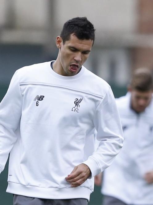 Dejan Lovren. Photo by Reuters