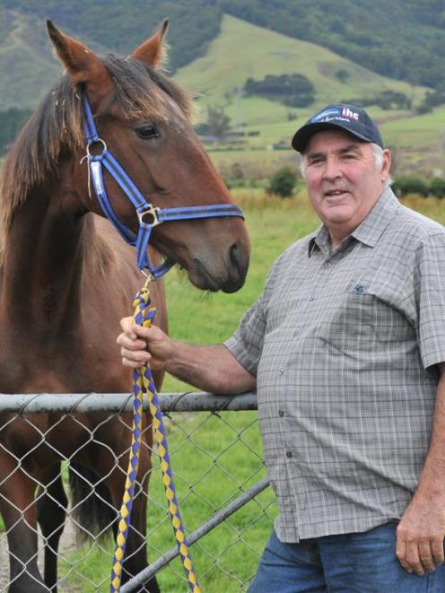 Denis Aitken is ready to host the Otago Goldfields Cavalcade in Outram next year. Photo by Gregor...
