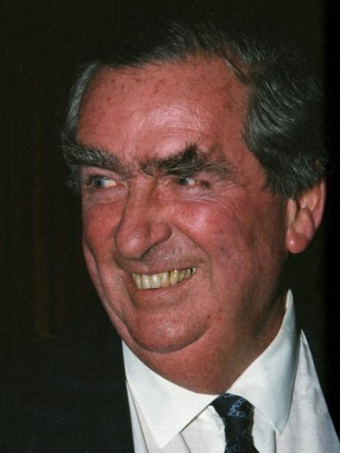 Denis Healey in 1986. Photo Reuters