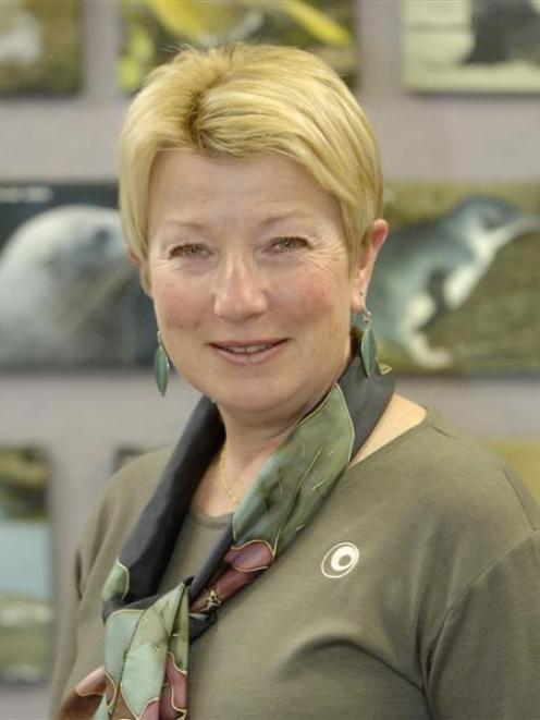 Department of Conservation's Marian van der Goes following the announcement she is to take up the...