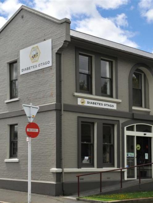 Diabetes Otago premises in Frederick St, Dunedin. Photo by Jane Dawber.