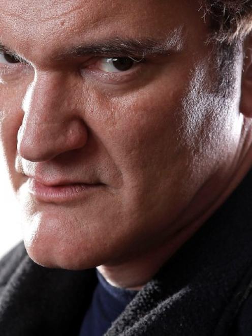Director Quentin Tarantino poses for a portrait while promoting his movie 'Django Unchained' in...