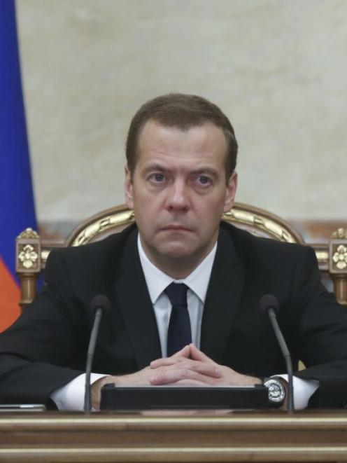 Dmitry Medvedev. Photo by Reuters
