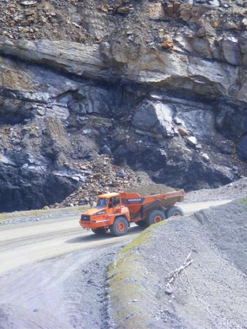 Domestic coal from Bathurst Resources' three domestic mines - Cascade (pictured), Takitimu and...