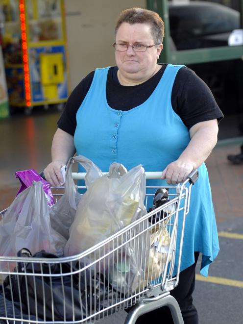 Donna Courtney has changed her shopping and eating habits due to increasing food prices. Photo by...