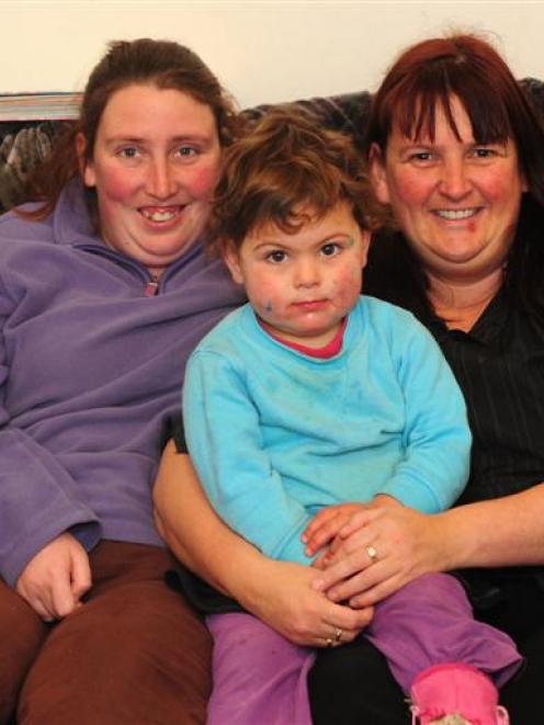 Donna Macdonald (right) is principal carer for her granddaughter Shylyn because her daughter...