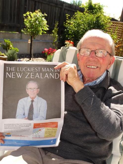 Dr Ken Bragan (87) is the face of a new advertising campaign for the Wanaka Retirement Village,...
