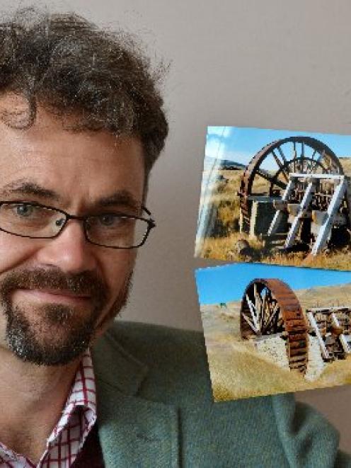 Dunedin archaeologist Peter Petchey reflects on photographs of a water wheel and the associated...