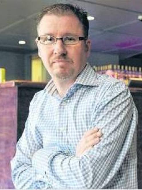 Dunedin bar owner Benjamin Hanssen, who is an online hate victim. Photo: Gerard O'Brien