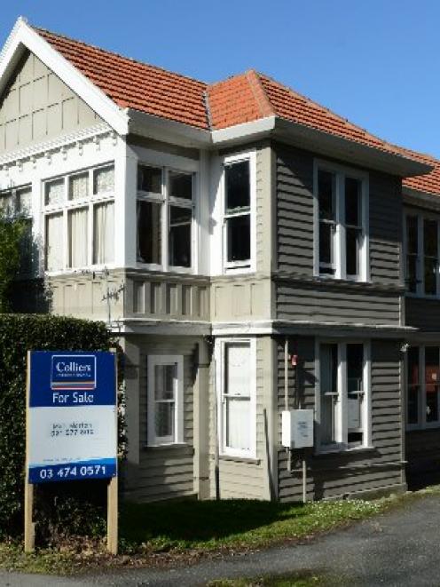 Dunedin boarding house, Alva House in upper High St, is for sale. PHOTO: GERARD O'BRIEN