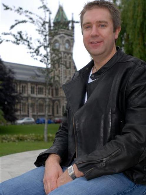 Dunedin-born Prof Chris Hunter is glad to be back at the University of Otago. Photo by Gregor...