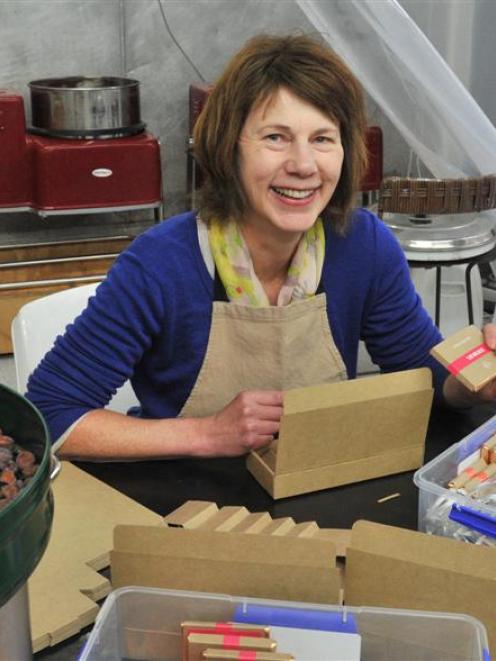 Dunedin chocolate-maker Liz Rowe has been inspired by a chocolate festival in the United States....