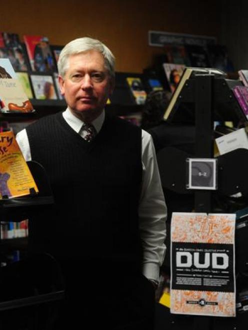 Dunedin City Council library services manager Bernie Hawke at the Dunedin central library, which...