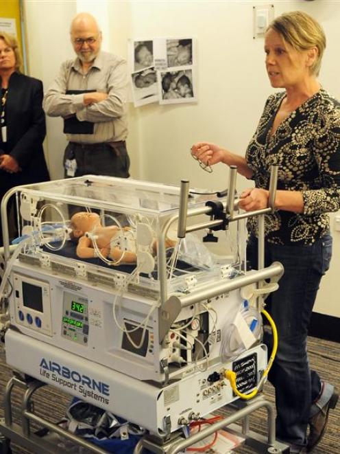 Dunedin Hospital neonatal intensive care equipment nurse 
...