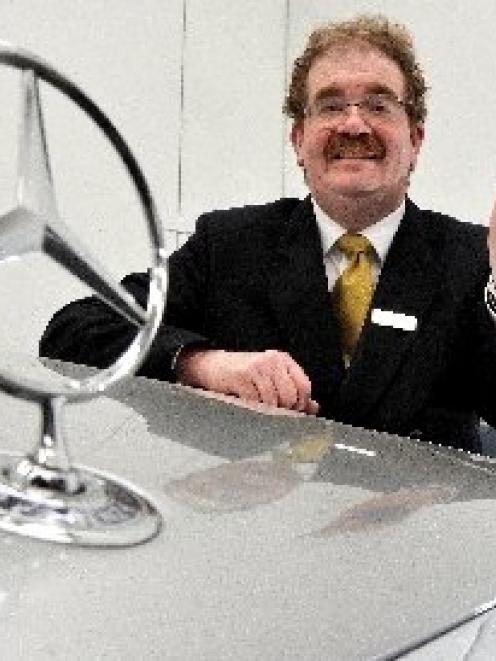 Dunedin man Neil Anderson has launched a new luxury rental car company. Photo by Gerard O'Brien.