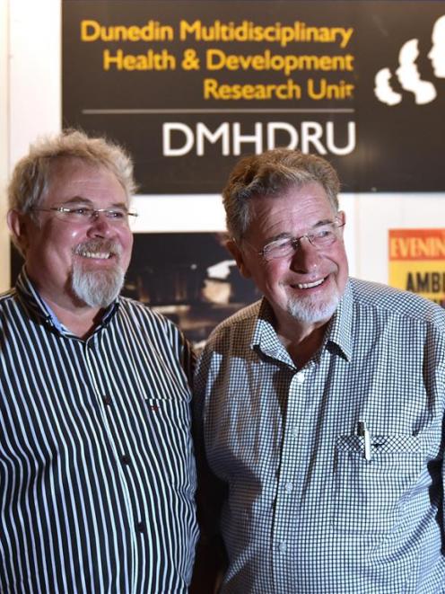 Dunedin Multidisciplinary Health and Development Research Unit director  Richie Poulton (53) and...