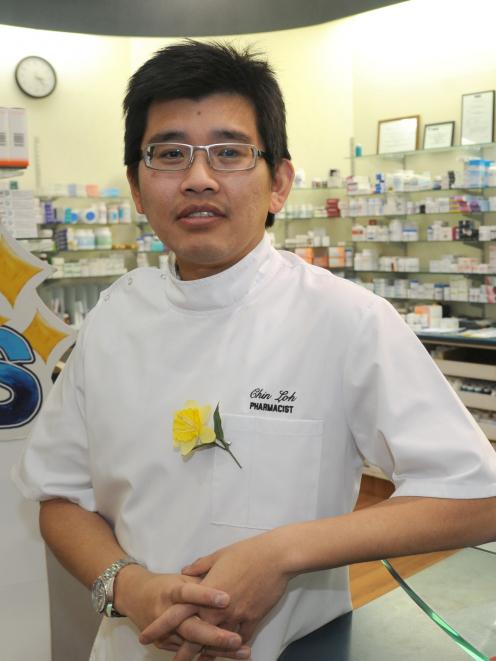 Dunedin pharmacist Chin Loh says there is a significant security risk involved with protecting...