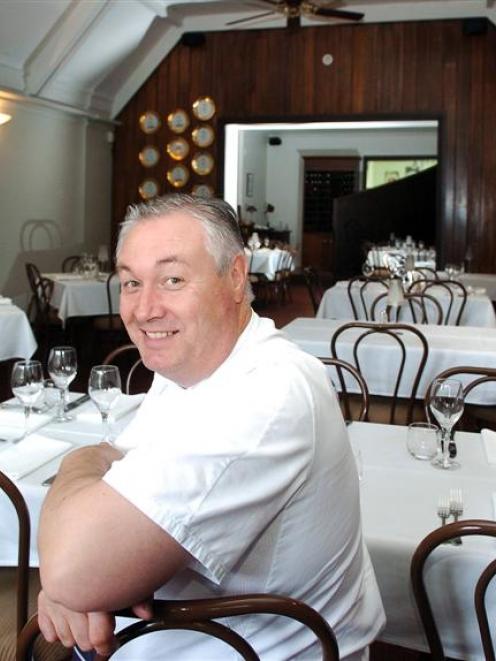 Dunedin restaurateur Michael Coughlin in Bell Pepper Blues. Photo by Gerard O'Brien.