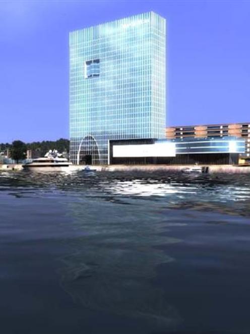 Artist's image of the proposed hotel.