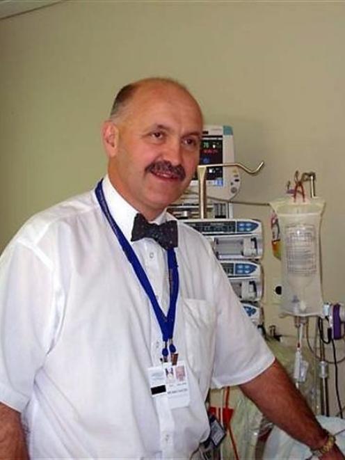 Dunedin surgeon Mike Hunter alleges some Canterbury health professionals had been "actively...