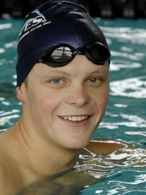 Dunedin swimmer Shane Patience.