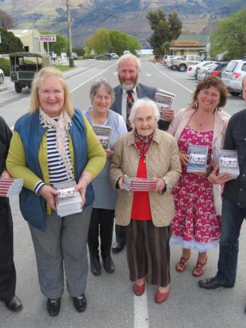 DVD project committee members (from left) Brian Bayley, of Speargrass Flat,  Annette Thomson,...