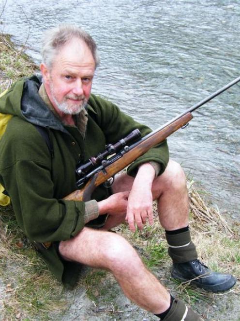Each time he went into the bush, Queenstown hunter Brin Barron took with him his Sako Vixen .222...