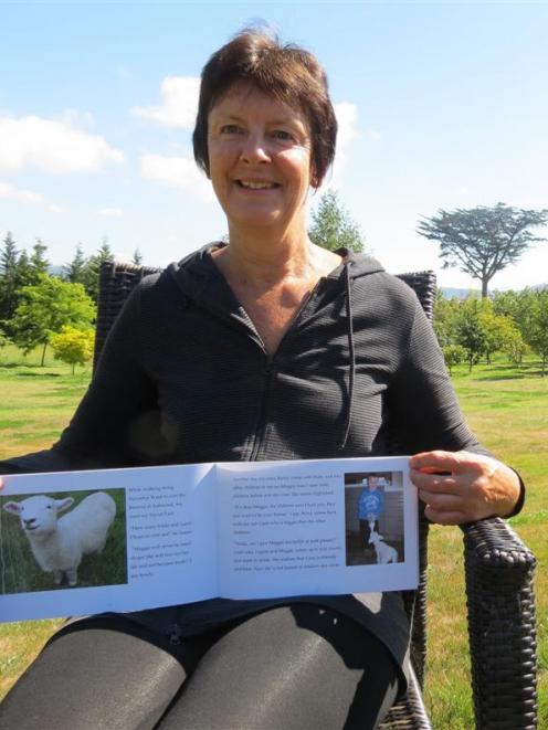 East Taieri resident Nikki Miller is launching a fundraising book about a lost lamb, Meggie, she...