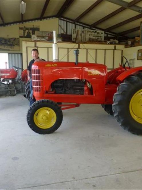 Edendale Vintage Machinery Club president Robert Leggett, of Wyndham, is encouraging tractor...