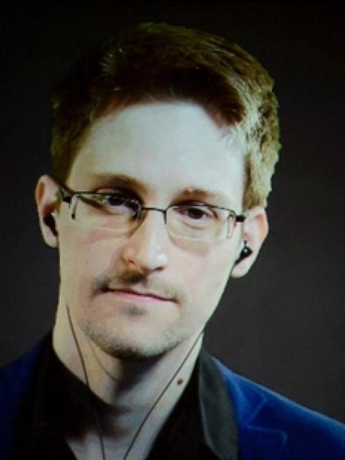 Edward Snowden. Photo by NZ Herald.