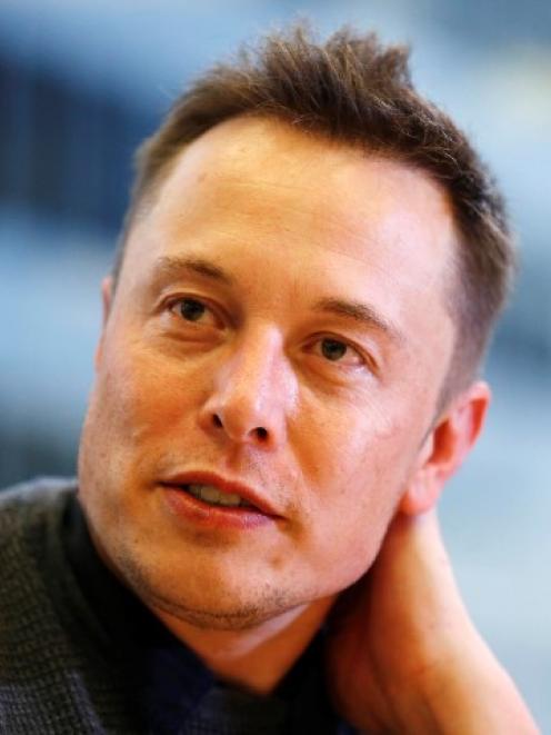 Elon Musk. Photo Reuters