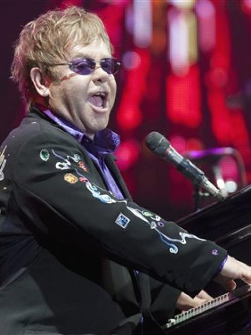 Elton John. Photo by AP.