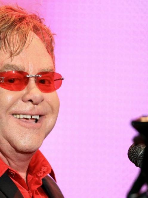 Elton John. Photo Reuters