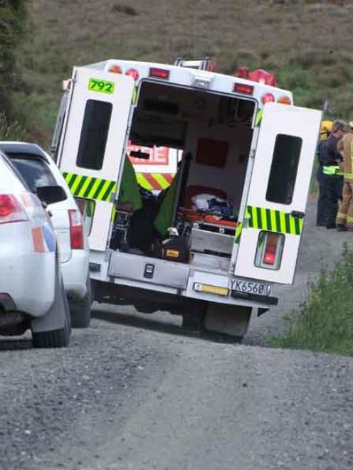 Emergency services converge on Cannibal Bay Rd, between Owaka and Kaka Point, to attend a fatal...