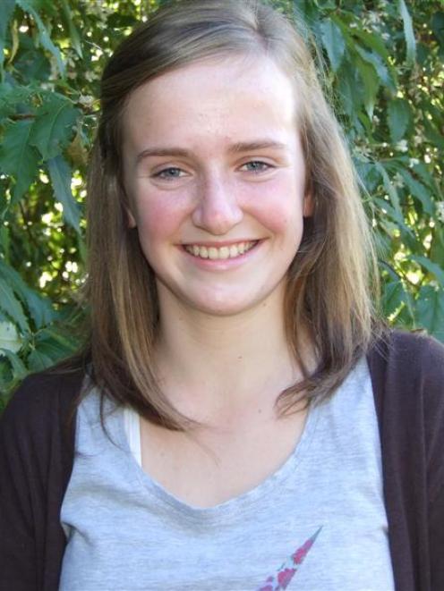 Emily Bowden, about to represent Clutha-Southland at the Youth Parliament. Photo by Rachel Taylor.