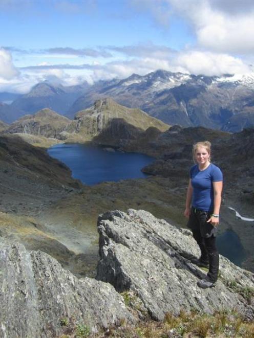 Emma Luxton at Paradise Valley near Queenstown. Photo supplied.