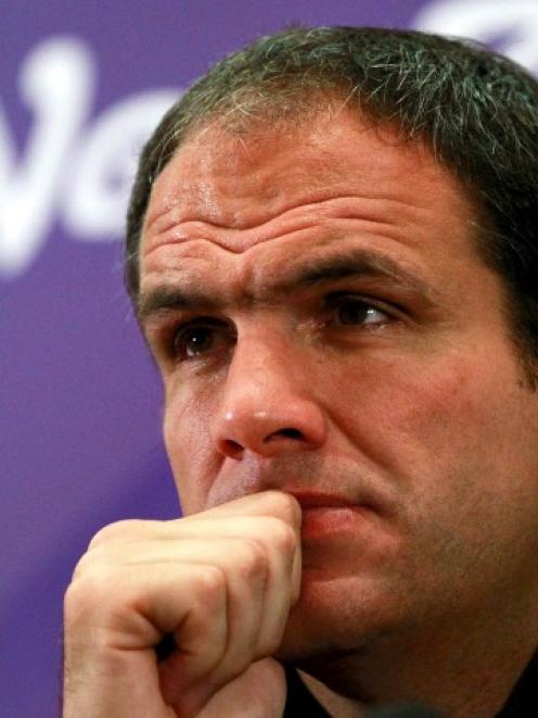 England coach Martin Johnson, in the firing line after his team exited the World Cup in the...