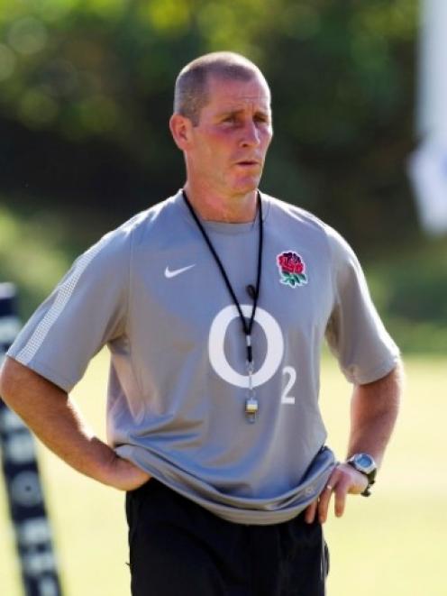 England coach Stuart Lancaster. Photo Reuters